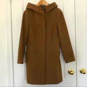 Aritzia minimal cashmere long coat